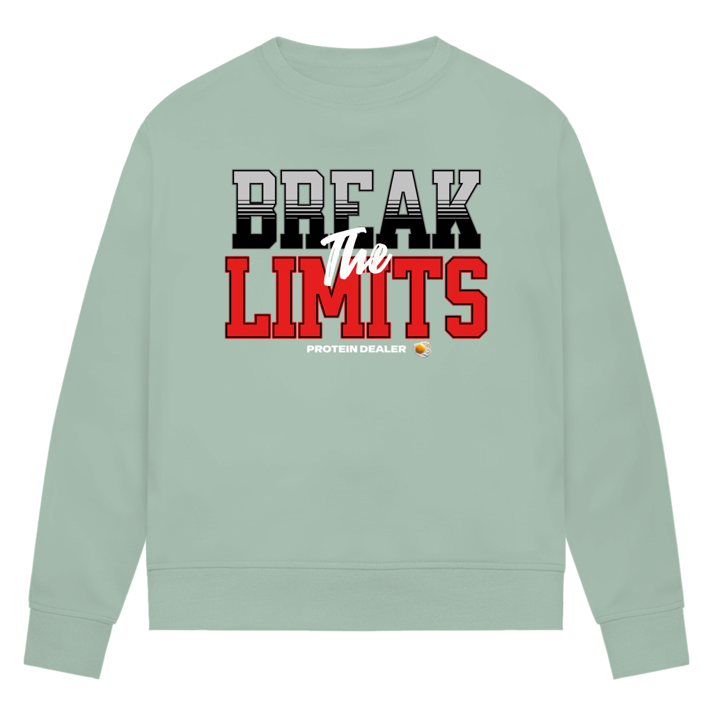Break the Limits - Damen Premium Bio Sweatshirt