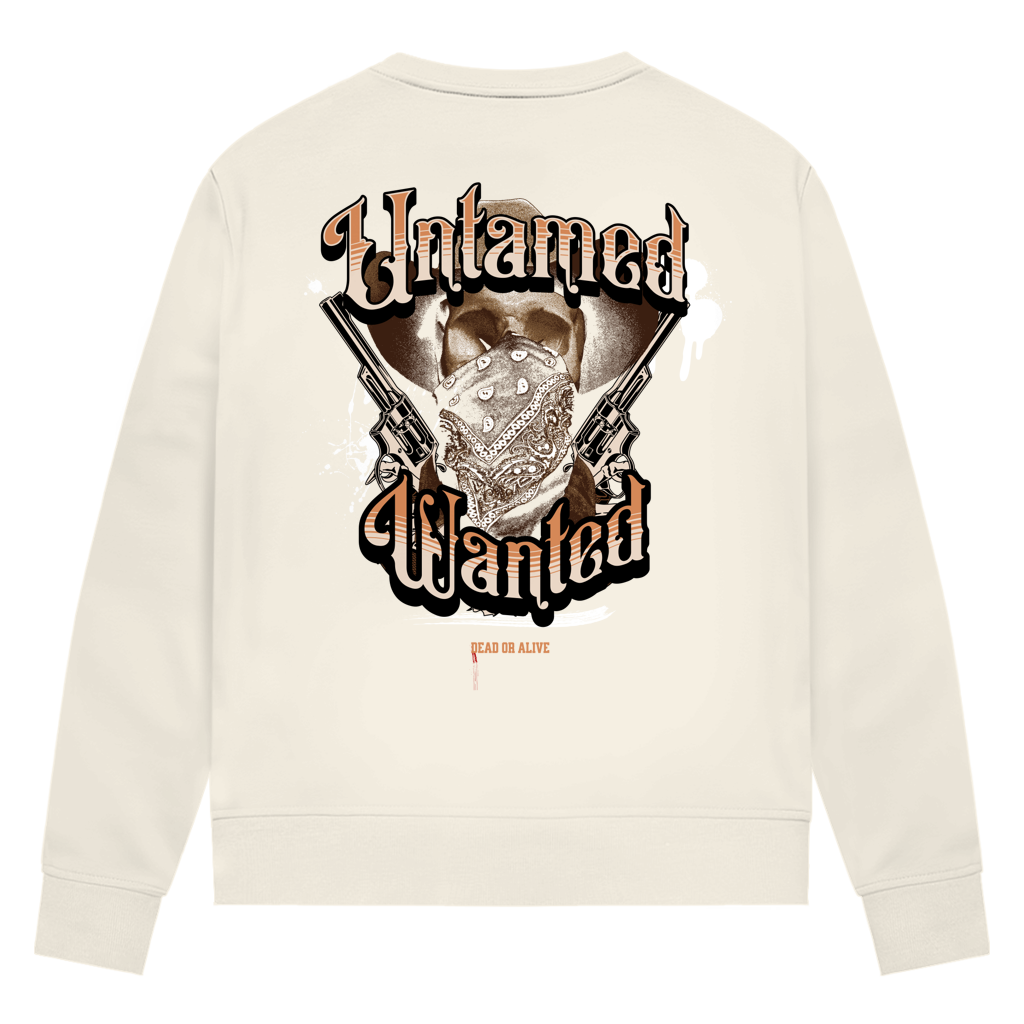 Untamed Wanted - Damen Premium Bio Sweatshirt