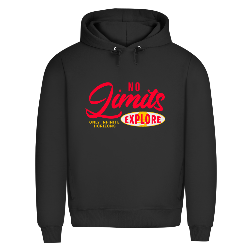 No Limits Explore - Herren Premium Bio Hoodie