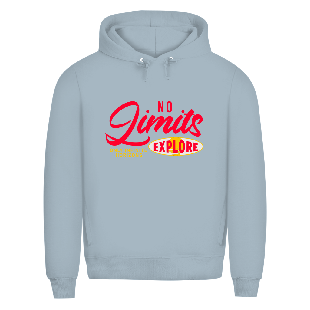 No Limits Explore - Herren Premium Bio Hoodie