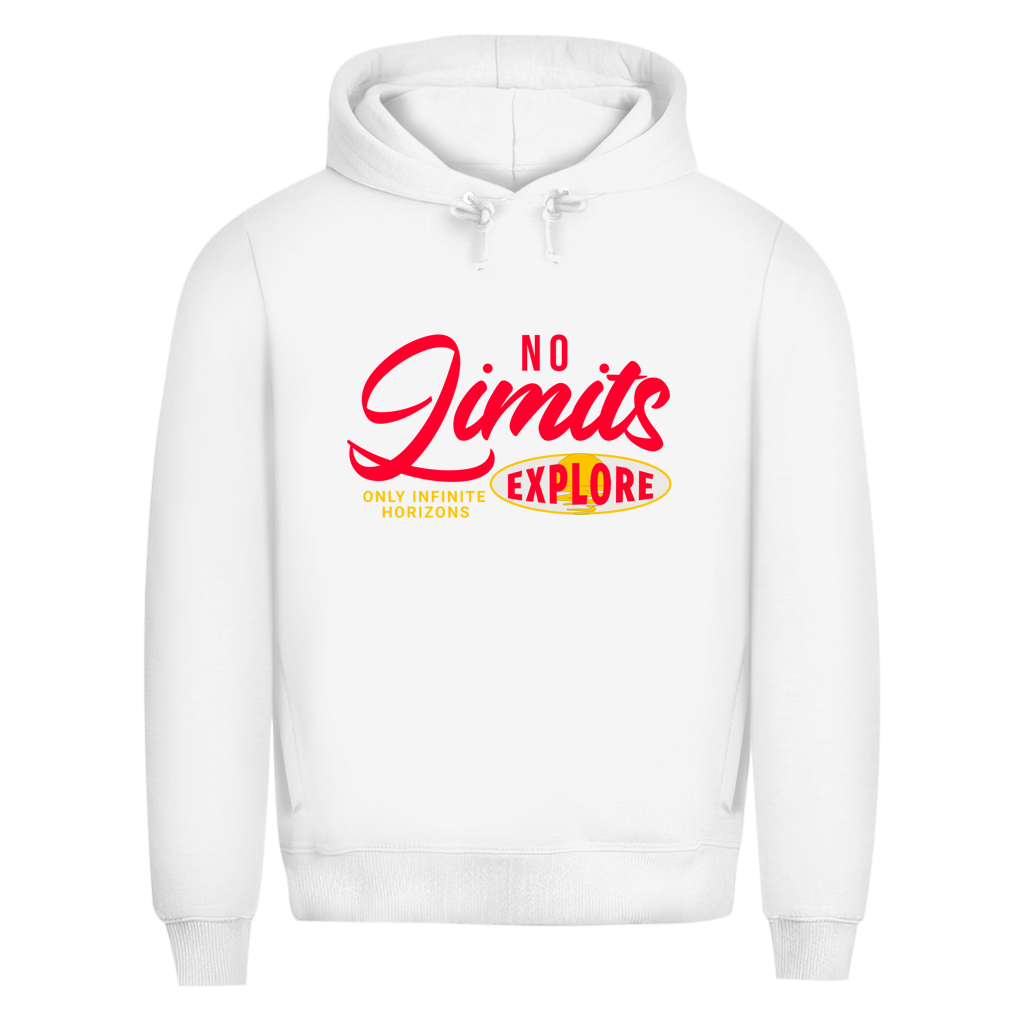 No Limits Explore - Herren Premium Bio Hoodie