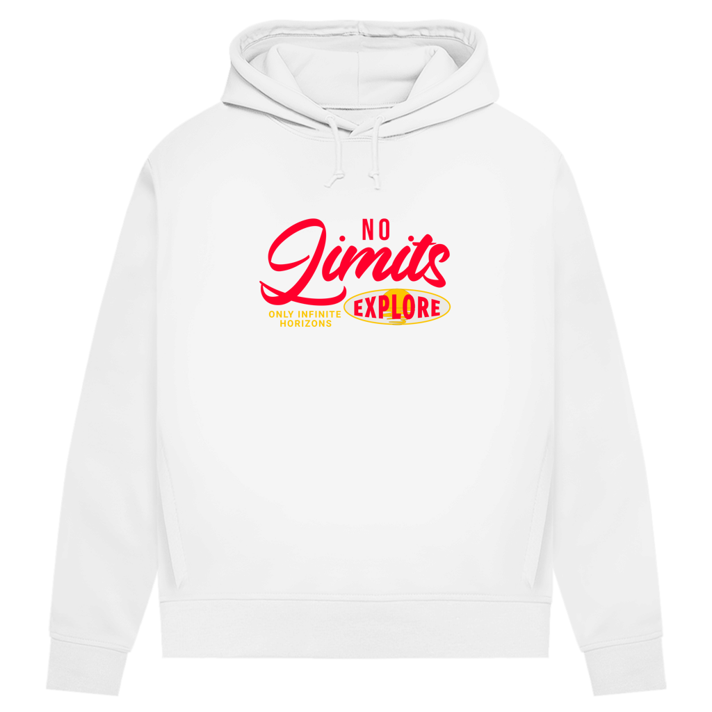 No Limits Explore - Damen Premium Bio Hoodie