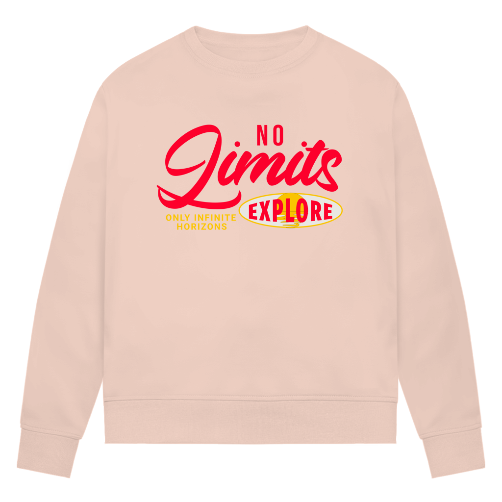 No Limits Explore - Damen Premium Bio Sweatshirt