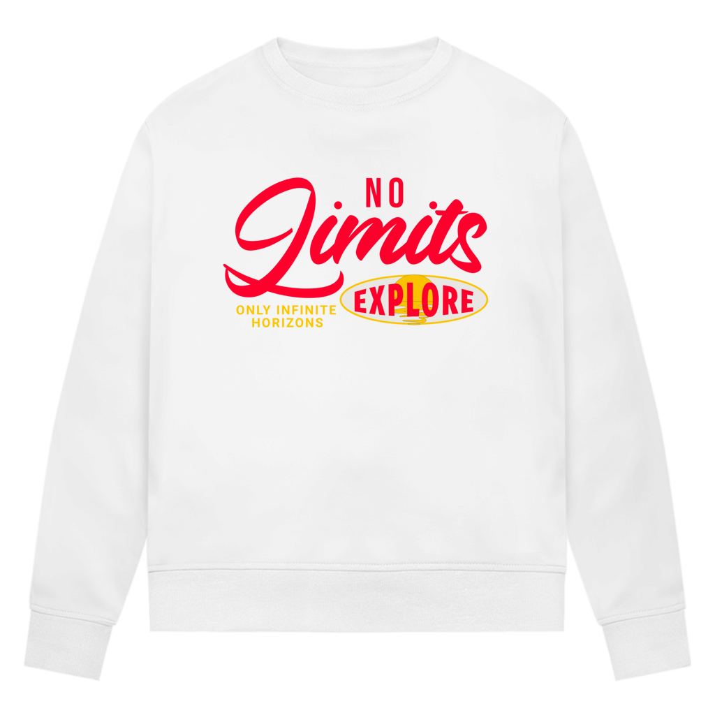 No Limits Explore - Damen Premium Bio Sweatshirt