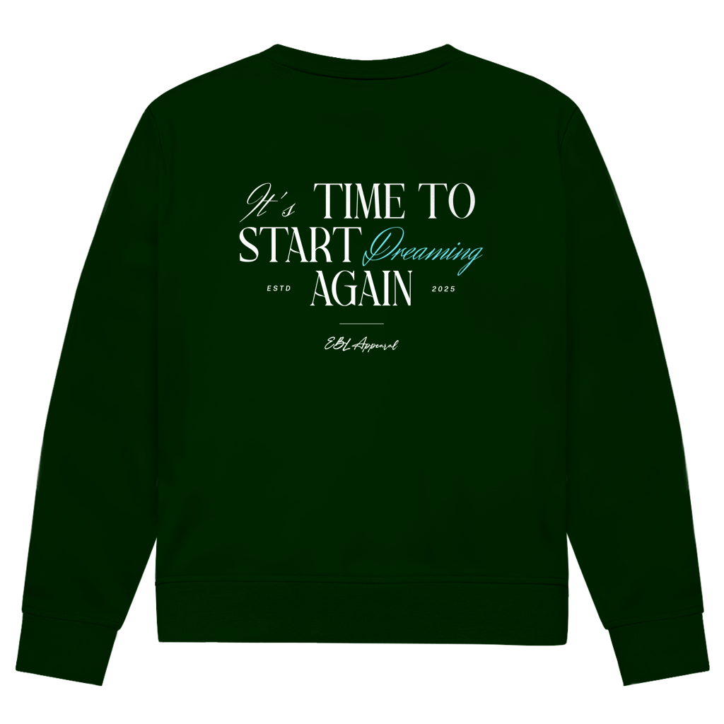 Time to Start Dreaming again - Herren Premium Bio Sweatshirt