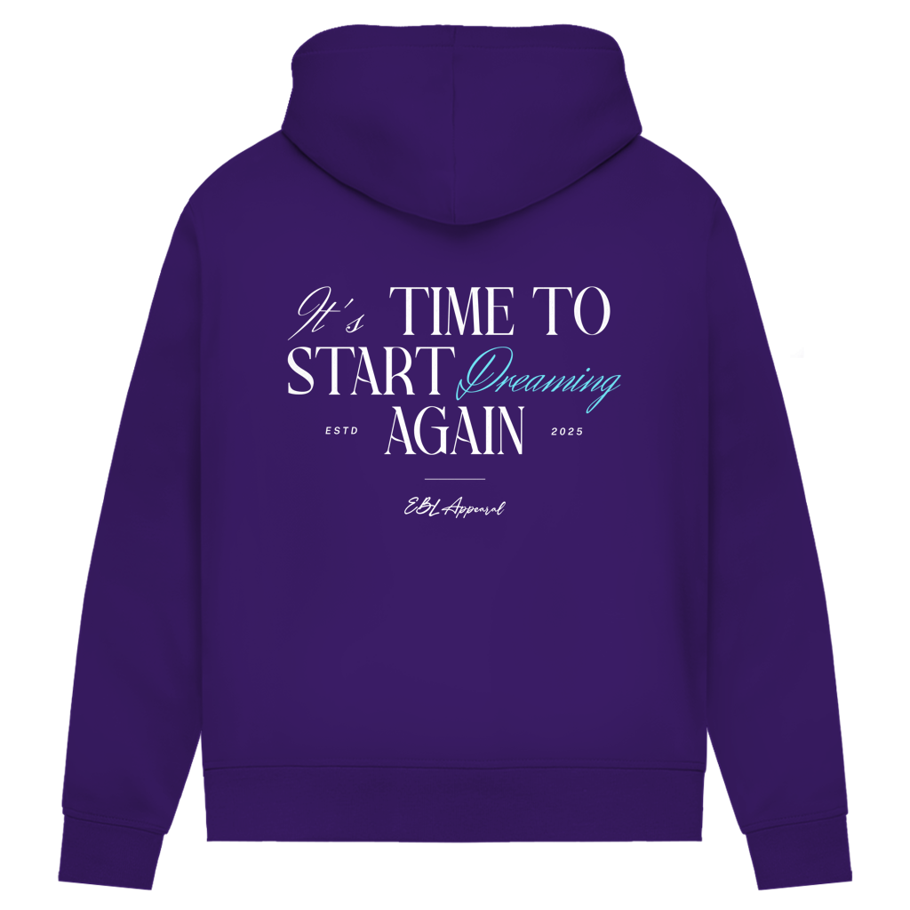 Time to Start Dreaming again - Damen Premium Bio Hoodie