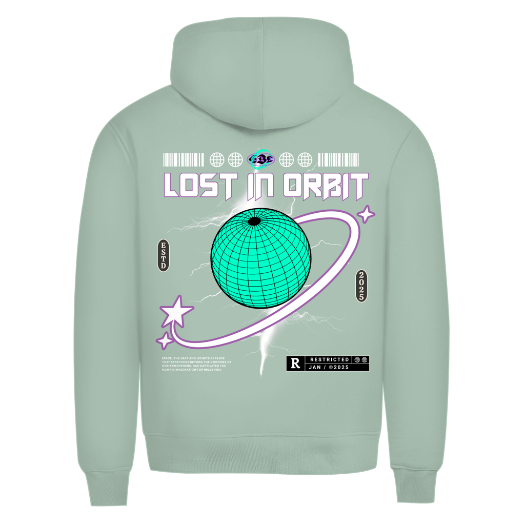 Lost in Orbit - Herren Premium Bio Hoodie