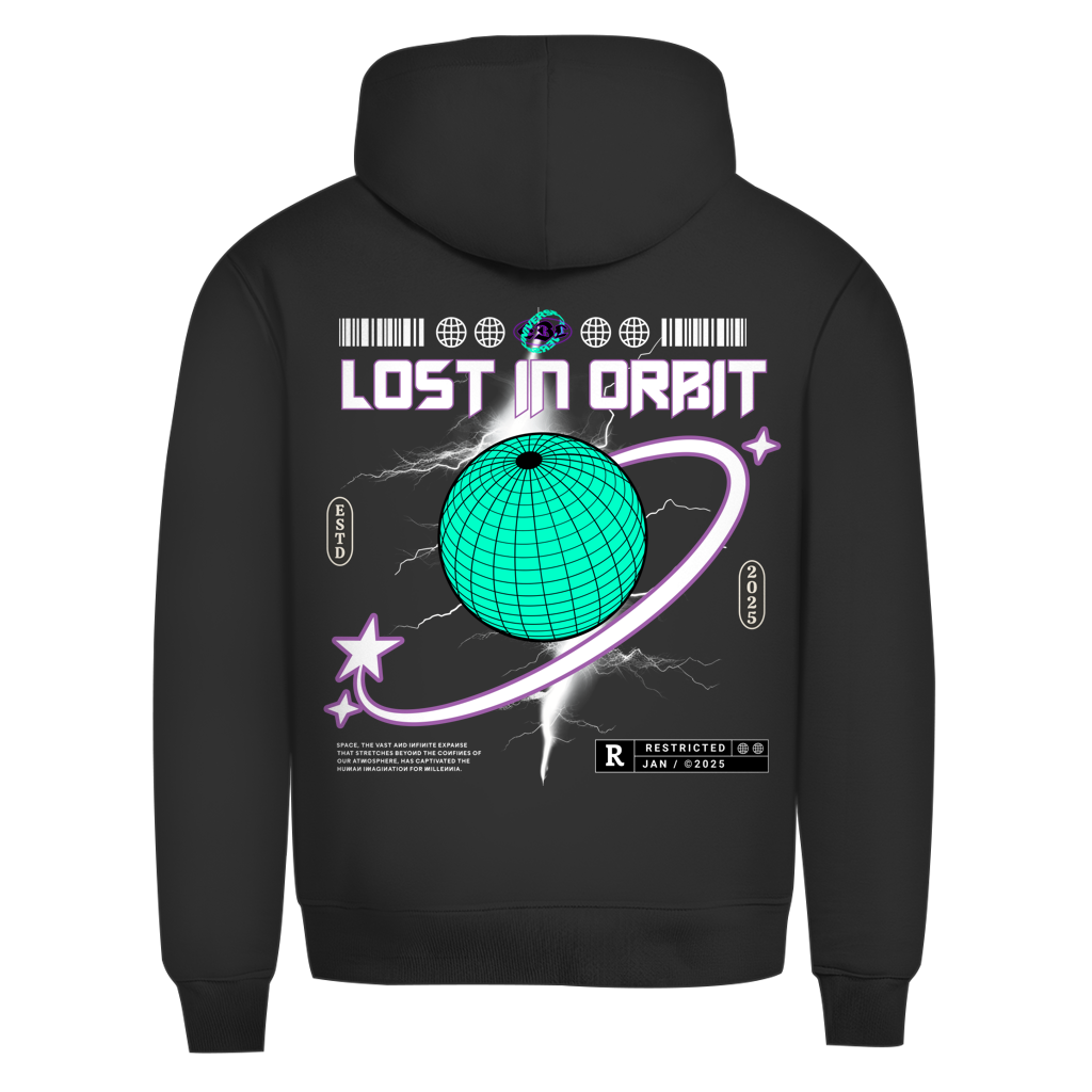 Lost in Orbit - Herren Premium Bio Hoodie