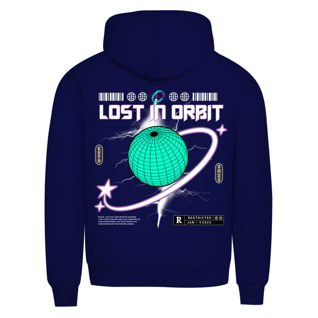 Lost in Orbit - Herren Premium Bio Hoodie