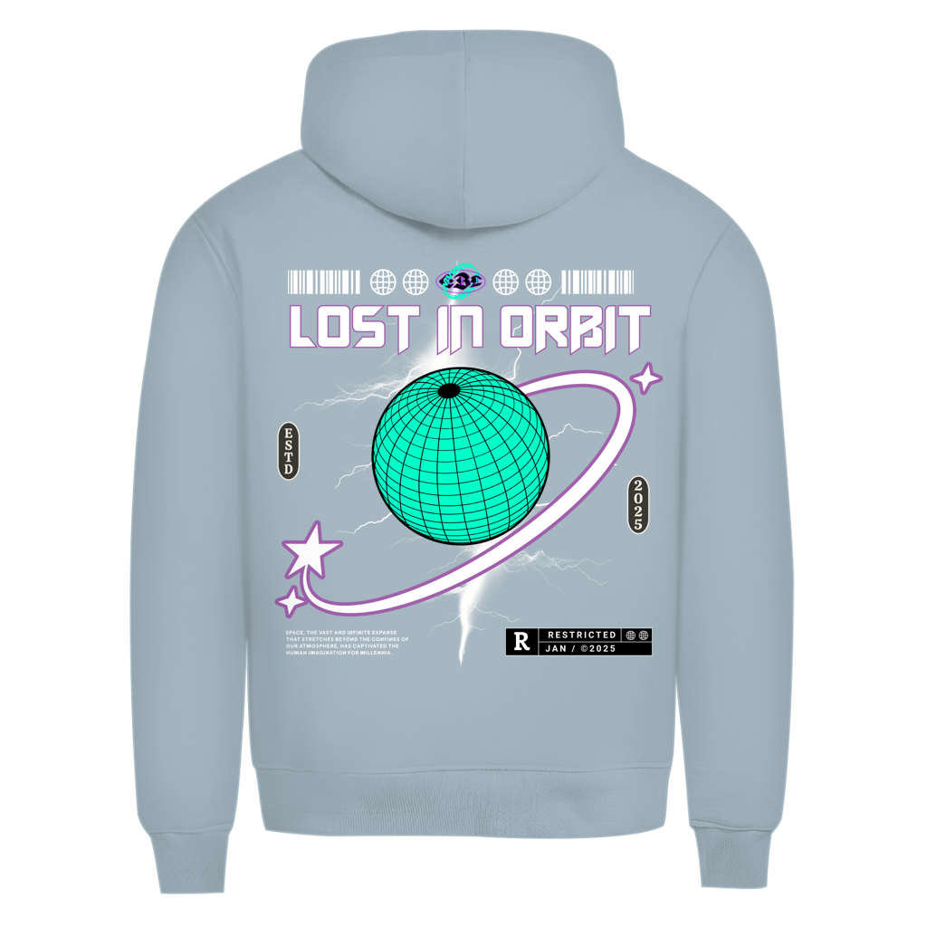 Lost in Orbit - Herren Premium Bio Hoodie