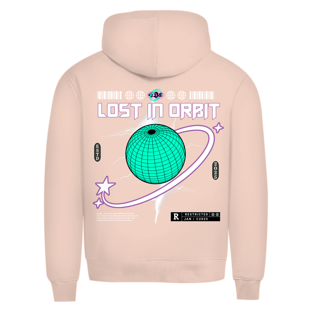 Lost in Orbit - Herren Premium Bio Hoodie
