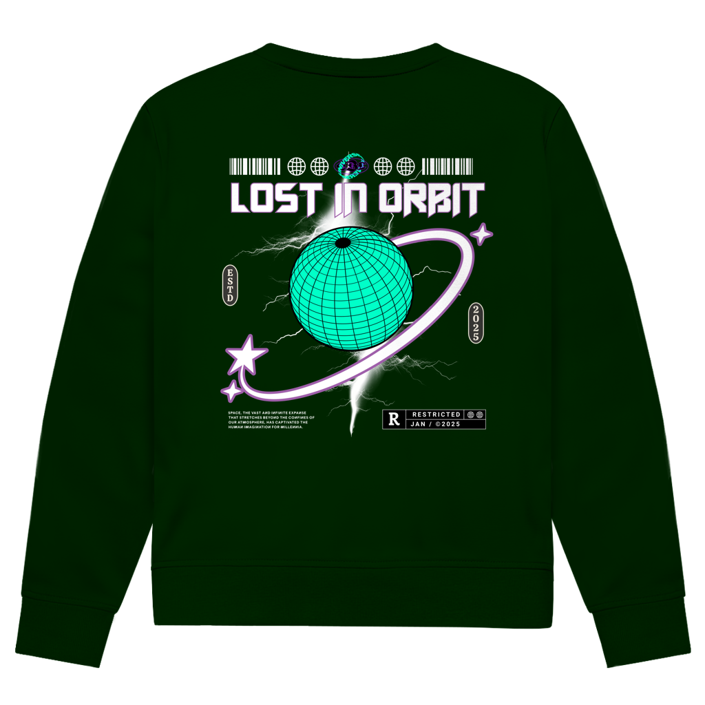 Lost in Orbit - Herren Premium Bio Sweatshirt