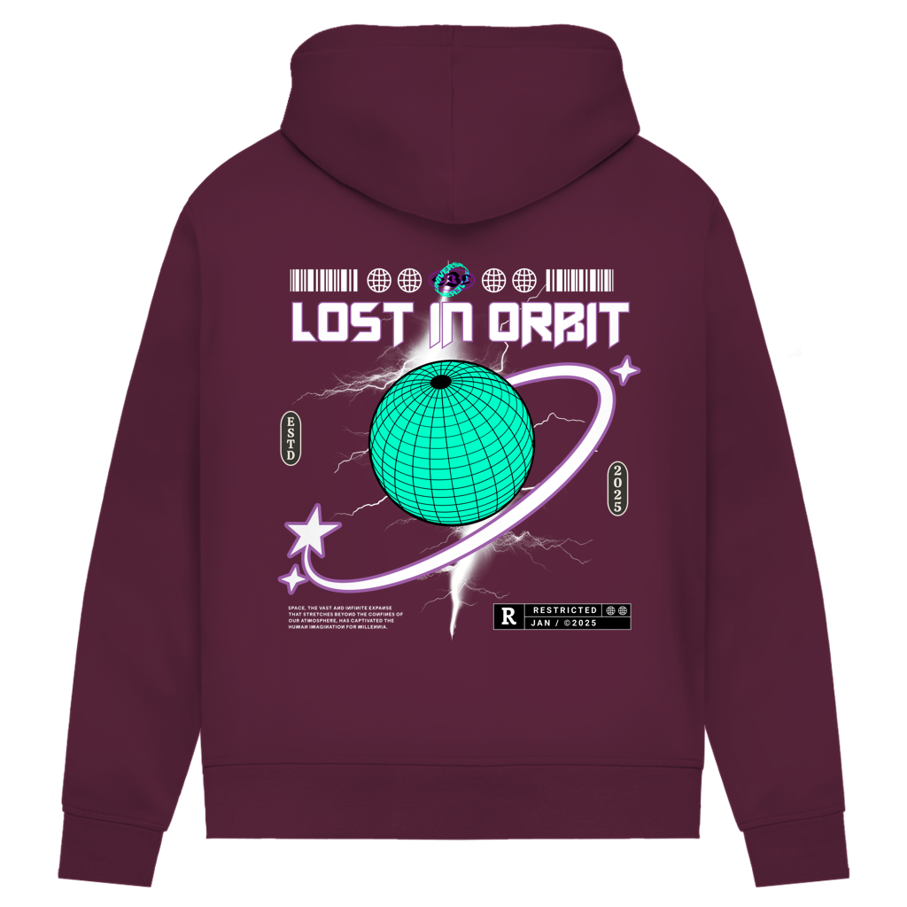 Lost in Orbit - Damen Premium Bio Hoodie