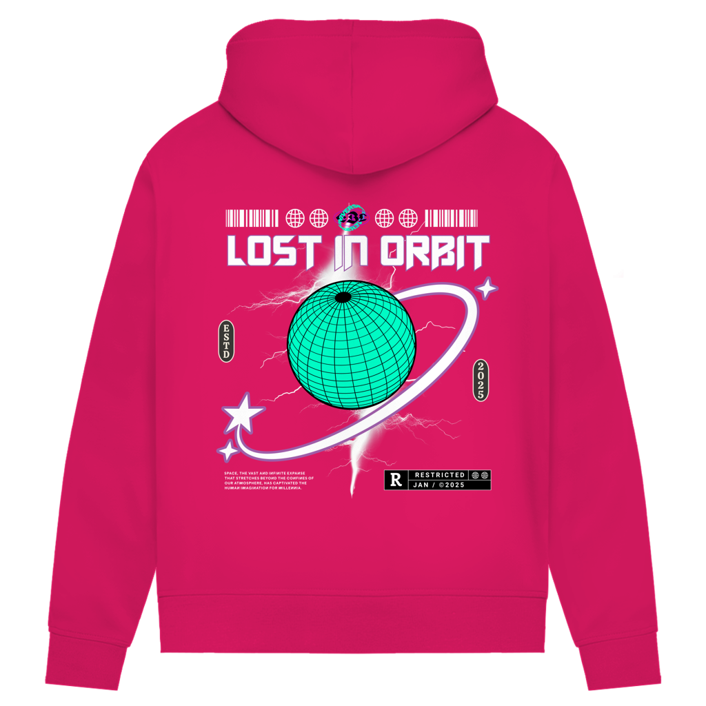 Lost in Orbit - Damen Premium Bio Hoodie