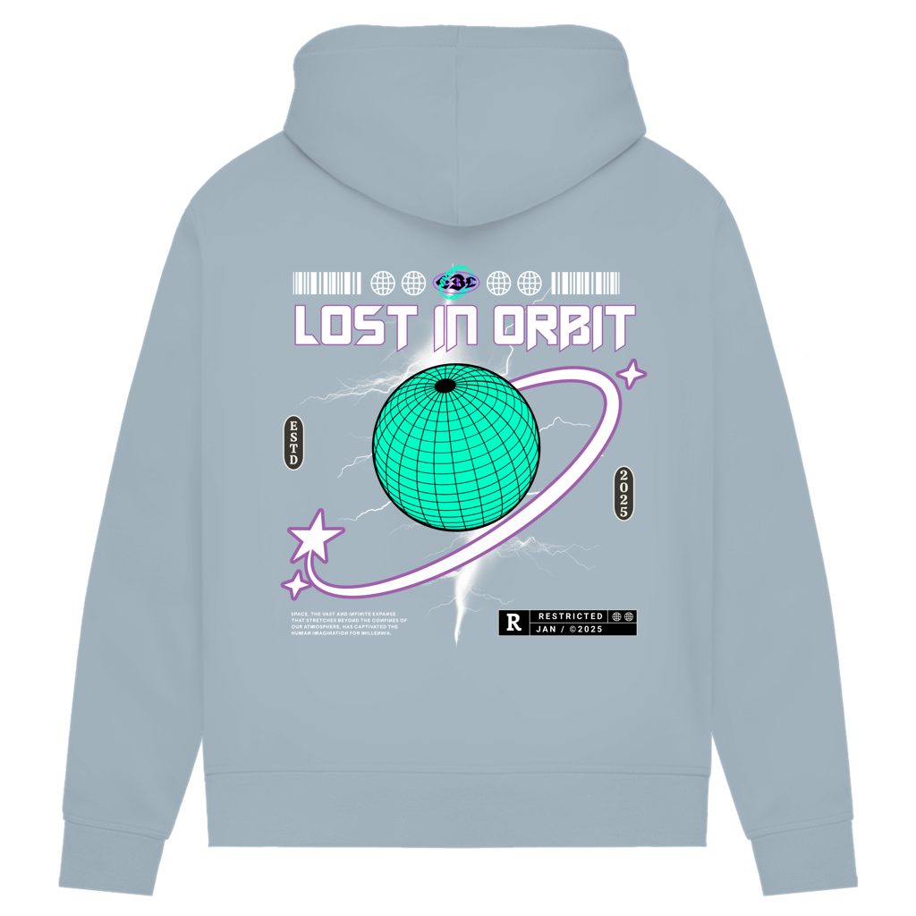 Lost in Orbit - Damen Premium Bio Hoodie