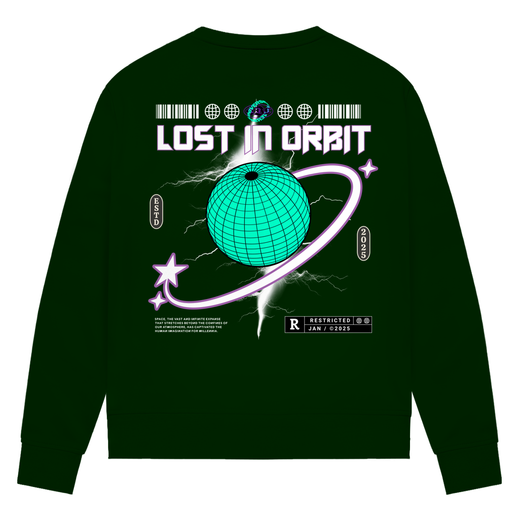 Lost in Orbit - Damen Premium Bio Sweatshirt