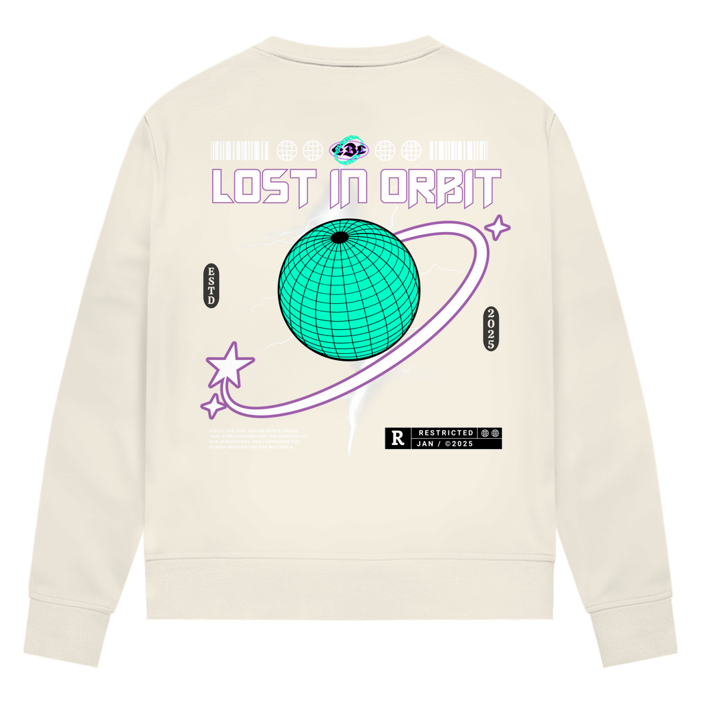 Lost in Orbit - Damen Premium Bio Sweatshirt