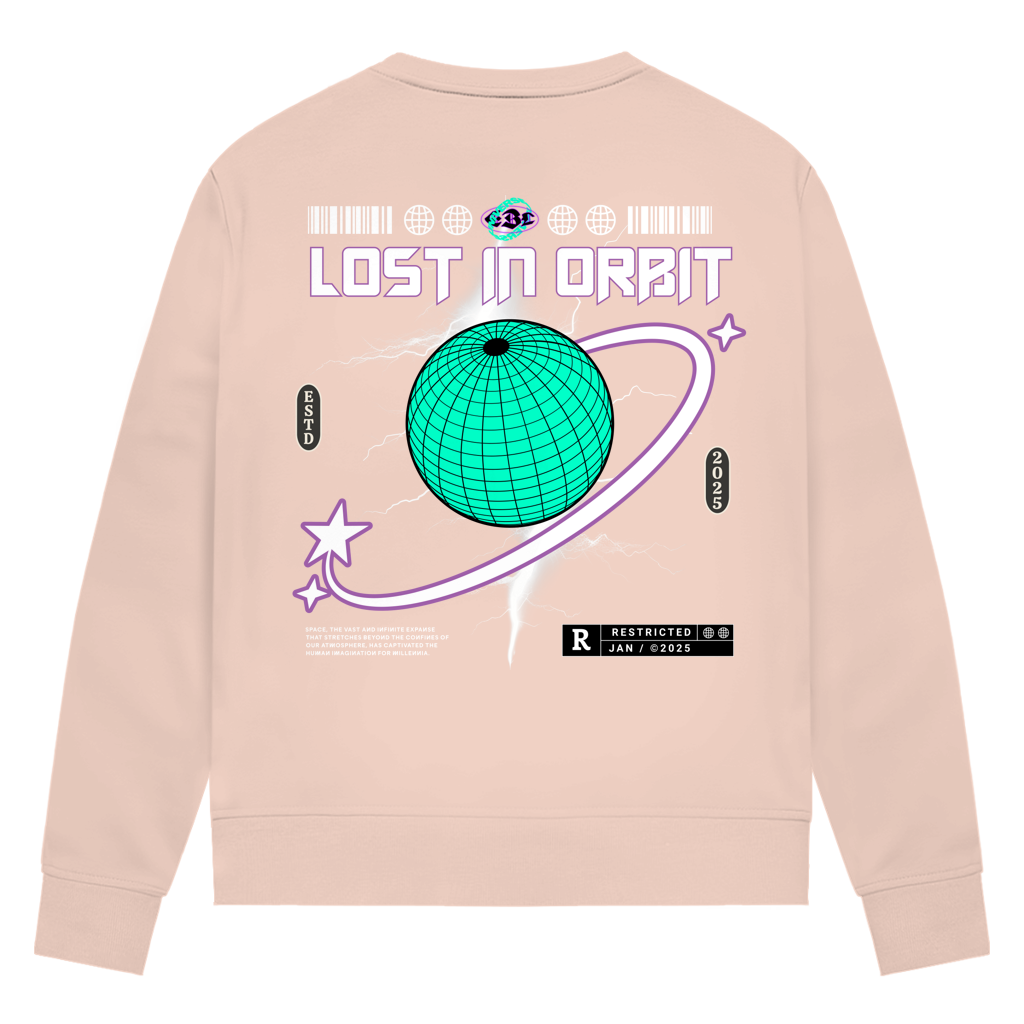 Lost in Orbit - Damen Premium Bio Sweatshirt