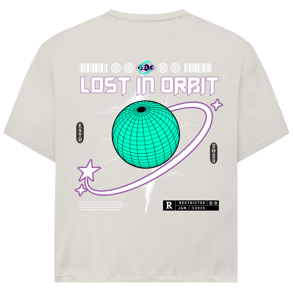 Lost in Orbit - Oversize T-Shirt