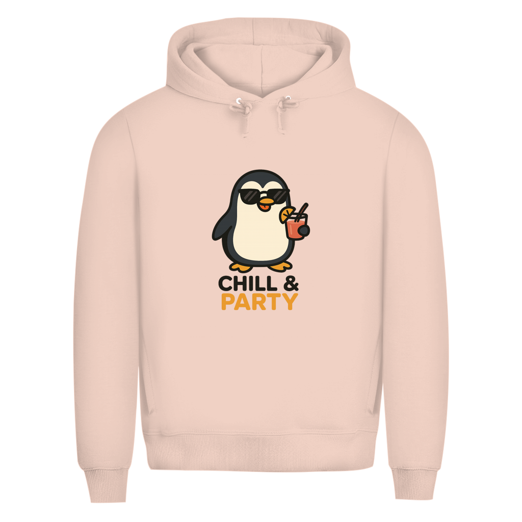 Chill & Party - Herren Premium Bio Hoodie