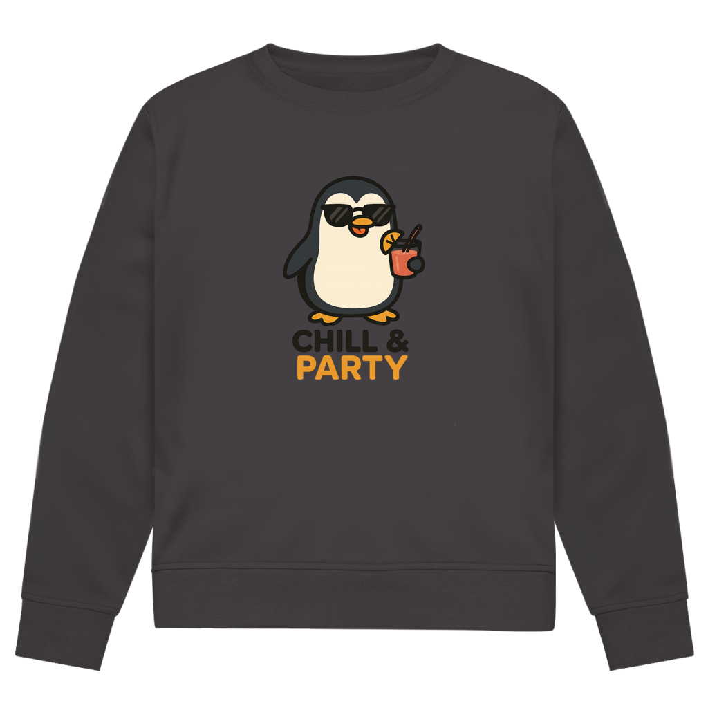 Chill & Party - Herren Premium Bio Sweatshirt