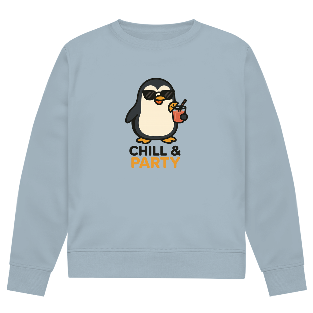 Chill & Party - Herren Premium Bio Sweatshirt