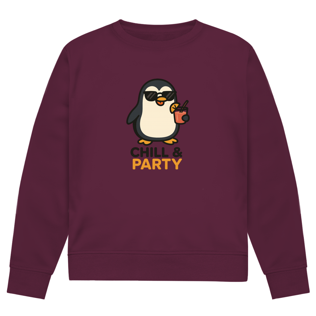 Chill & Party - Herren Premium Bio Sweatshirt