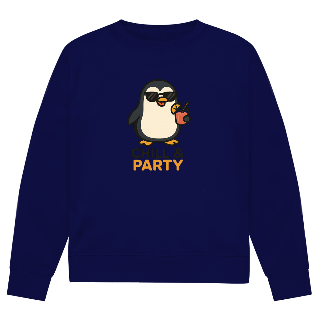 Chill & Party - Herren Premium Bio Sweatshirt