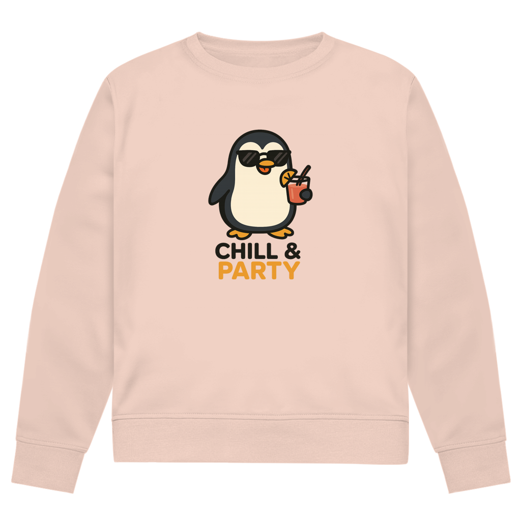 Chill & Party - Herren Premium Bio Sweatshirt