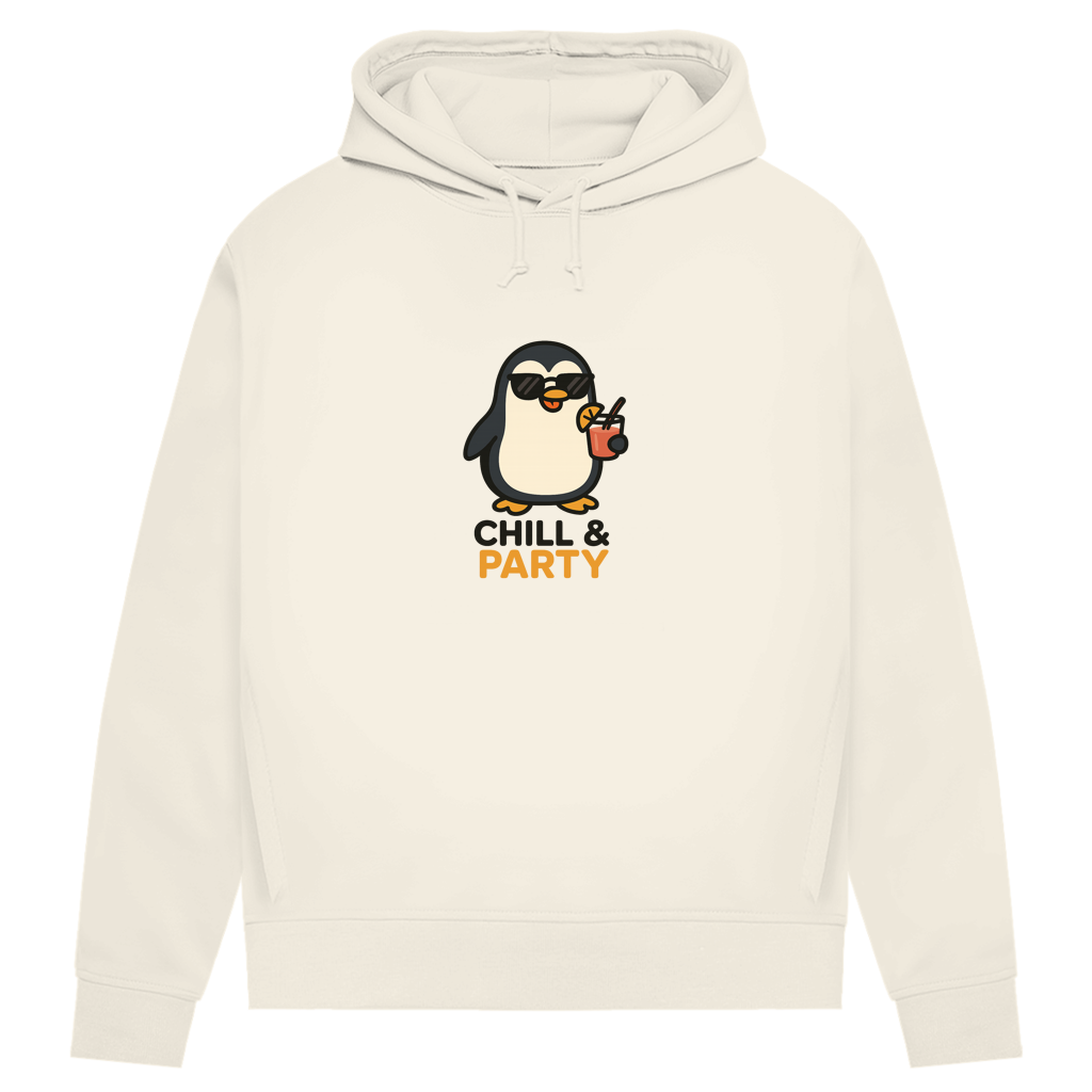 Chill & Party - Damen Premium Bio Hoodie