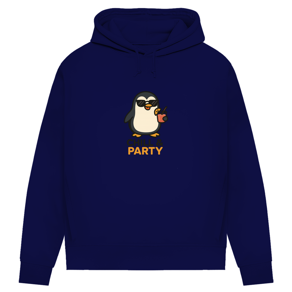 Chill & Party - Damen Premium Bio Hoodie