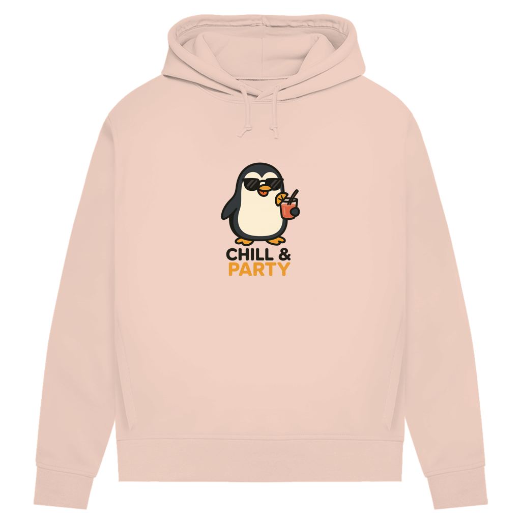 Chill & Party - Damen Premium Bio Hoodie