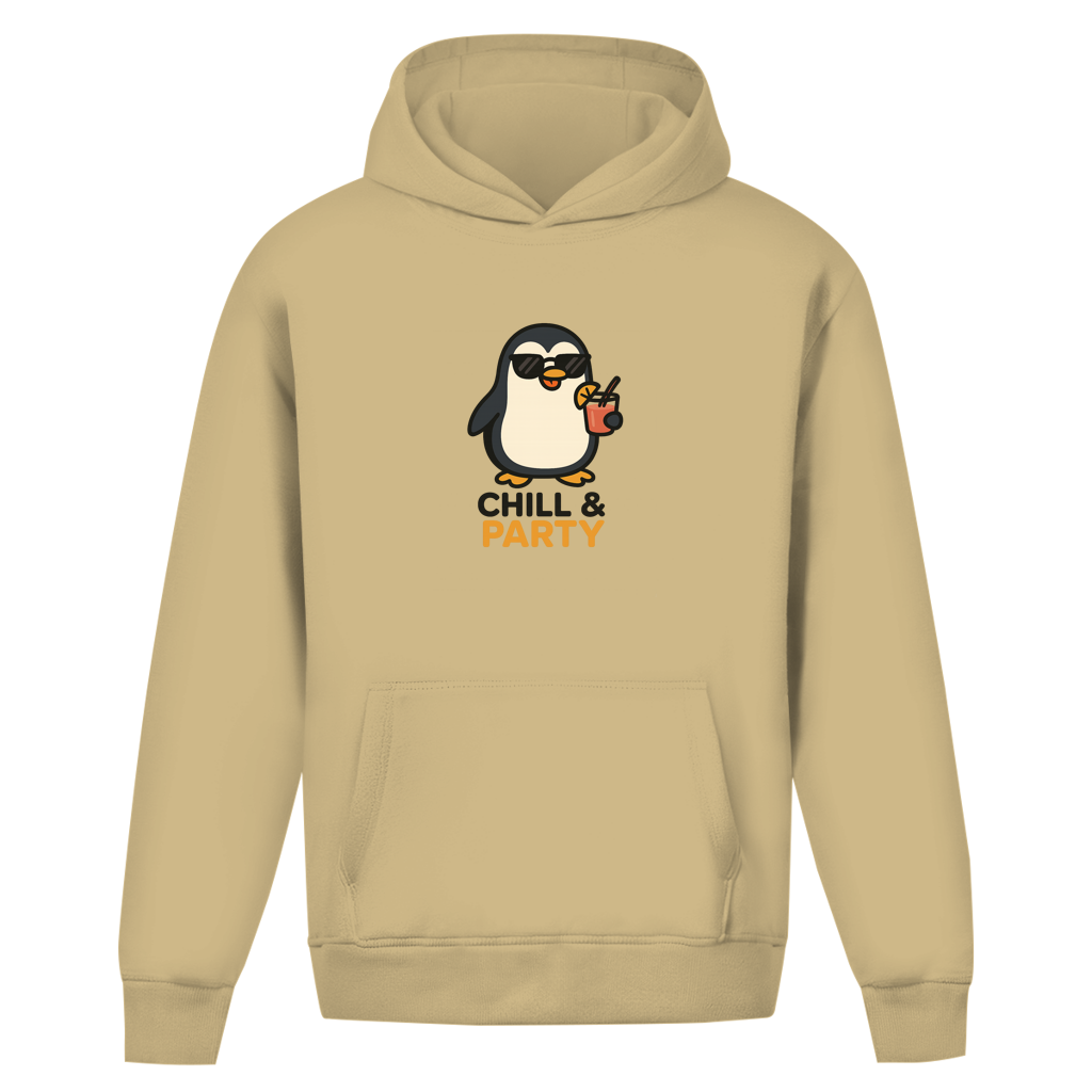 Chill & Party - Oversize Hoodie