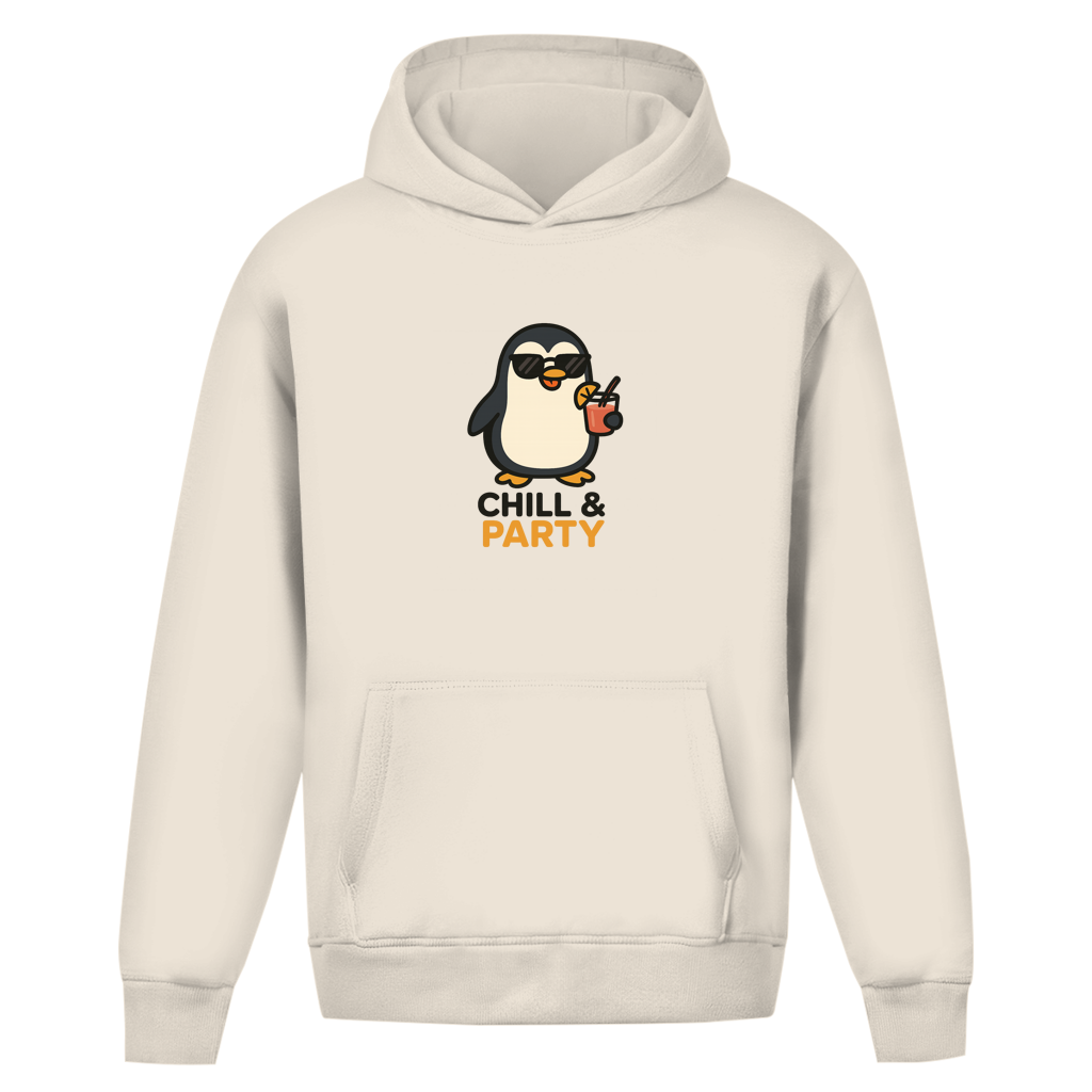 Chill & Party - Oversize Hoodie