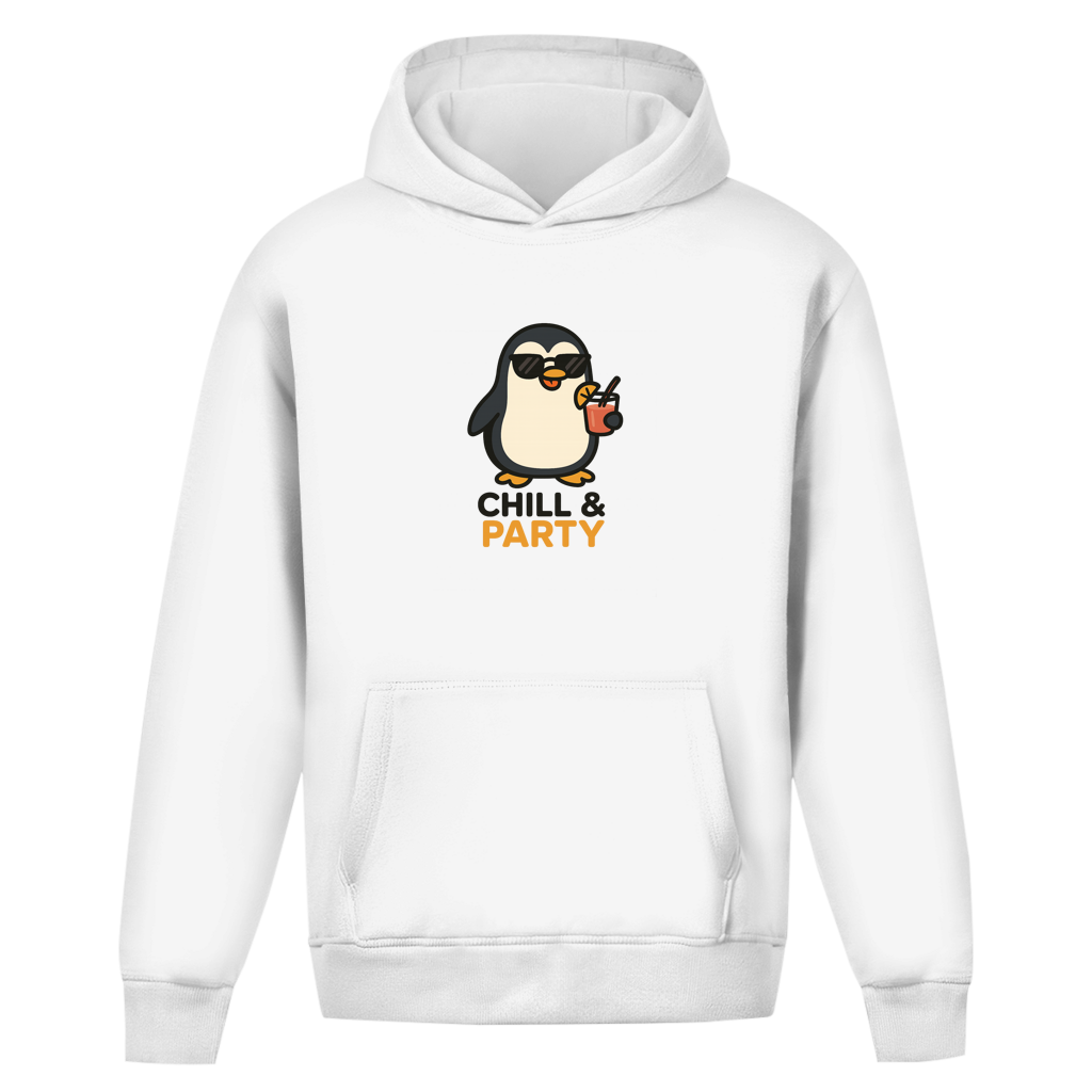 Chill & Party - Oversize Hoodie