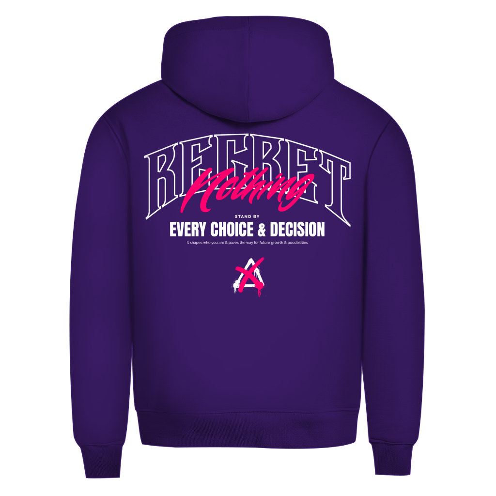 Regret Nothing - Herren Premium Bio Hoodie