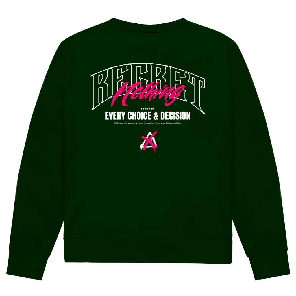 Regret Nothing - Herren Premium Bio Sweatshirt