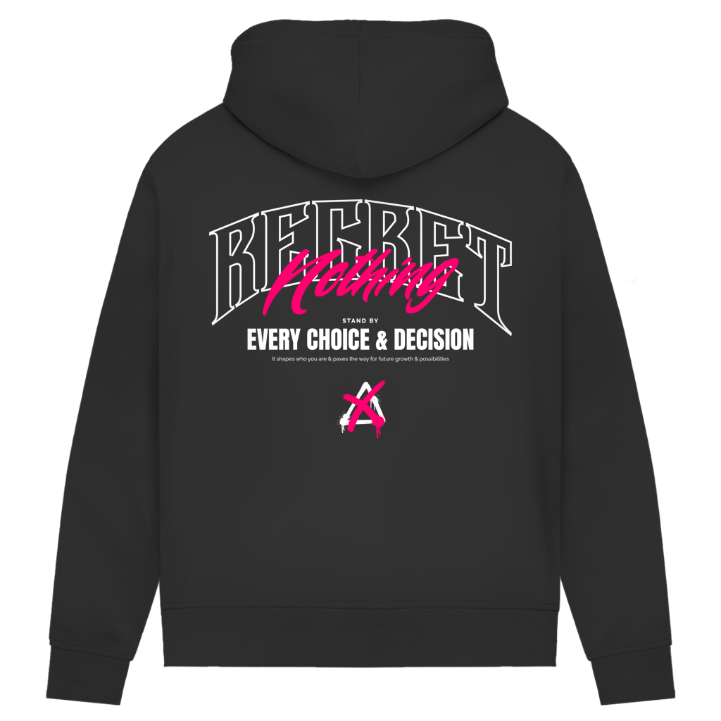 Regret Nothing - Damen Premium Bio Hoodie
