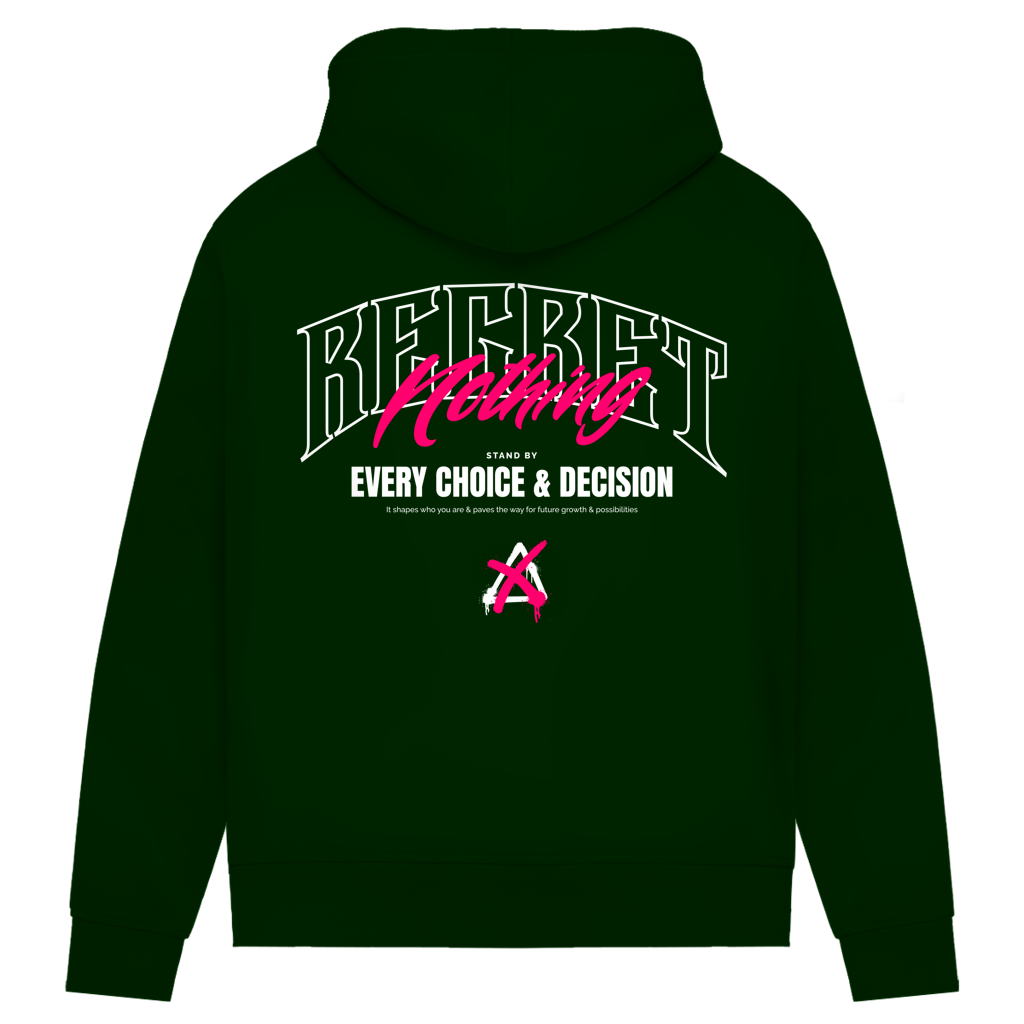 Regret Nothing - Damen Premium Bio Hoodie