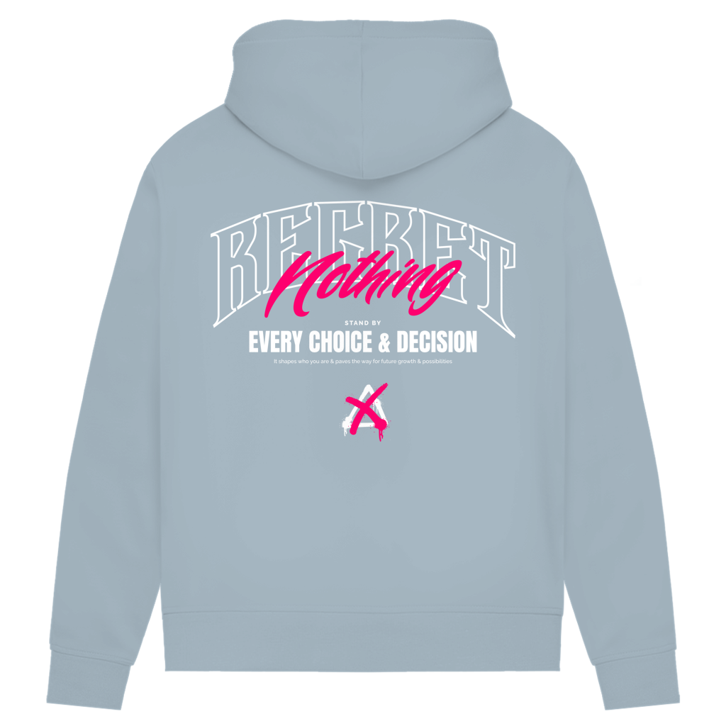 Regret Nothing - Damen Premium Bio Hoodie