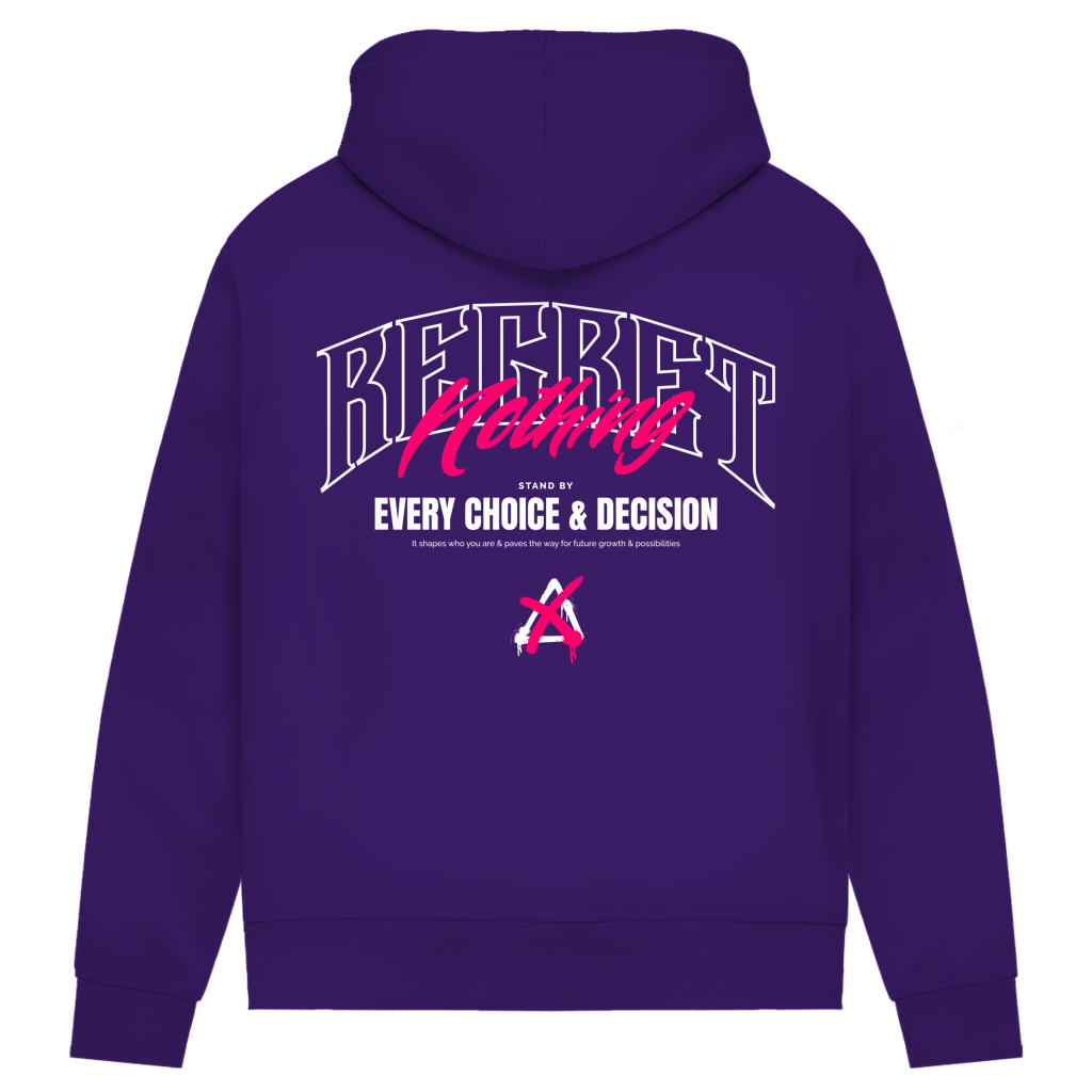 Regret Nothing - Damen Premium Bio Hoodie