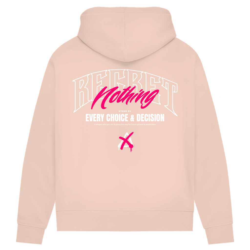 Regret Nothing - Damen Premium Bio Hoodie