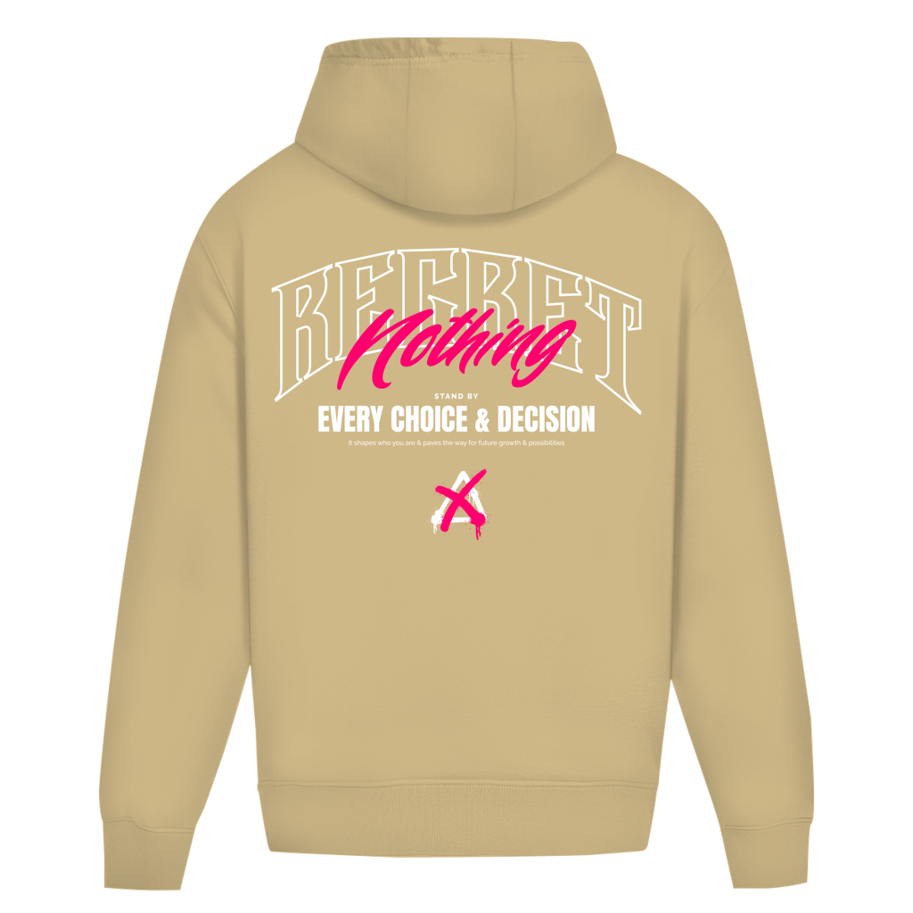 Regret Nothing - Oversize Hoodie