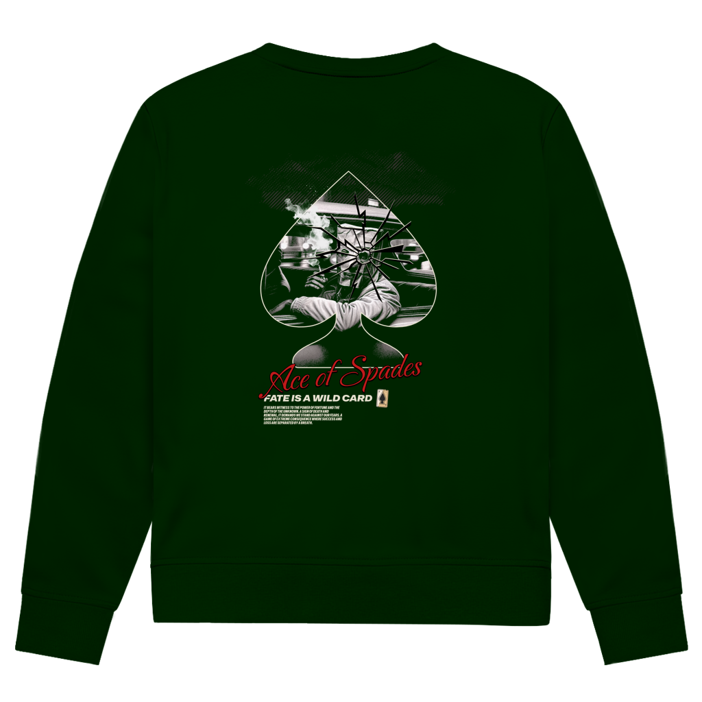 Ace of Spades - Herren Premium Bio Sweatshirt