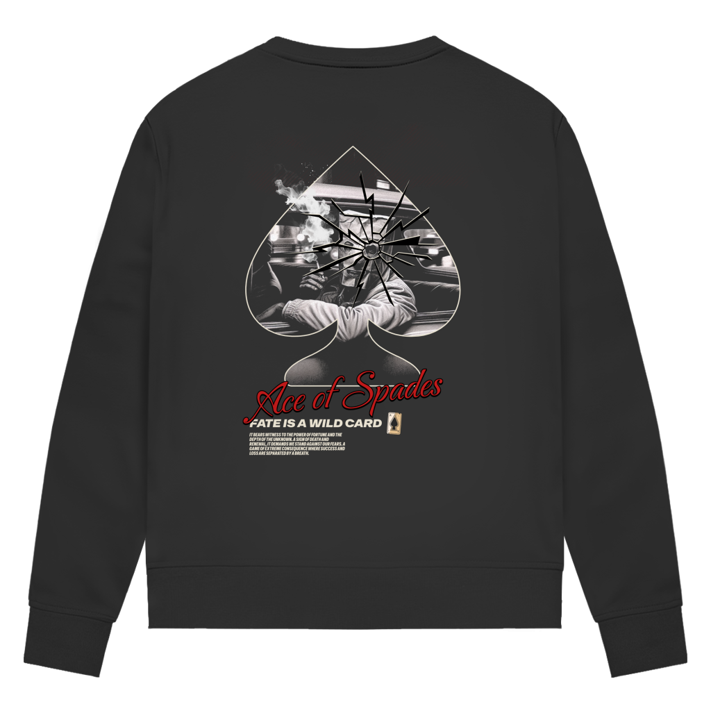 Ace of Spades - Damen Premium Bio Sweatshirt