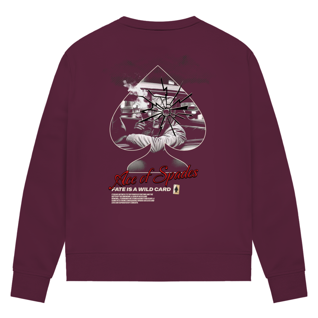 Ace of Spades - Damen Premium Bio Sweatshirt