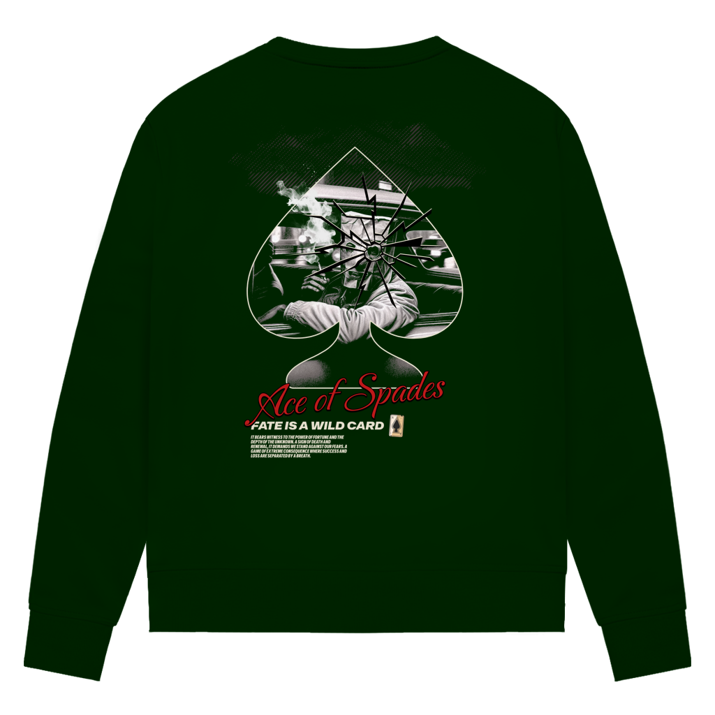 Ace of Spades - Damen Premium Bio Sweatshirt