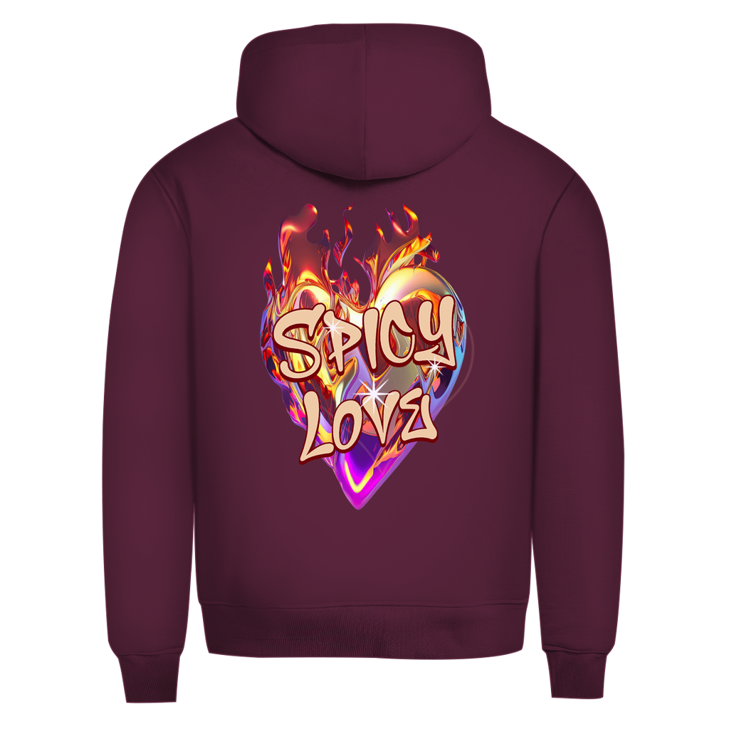 Spicy Love - Herren Premium Bio Hoodie