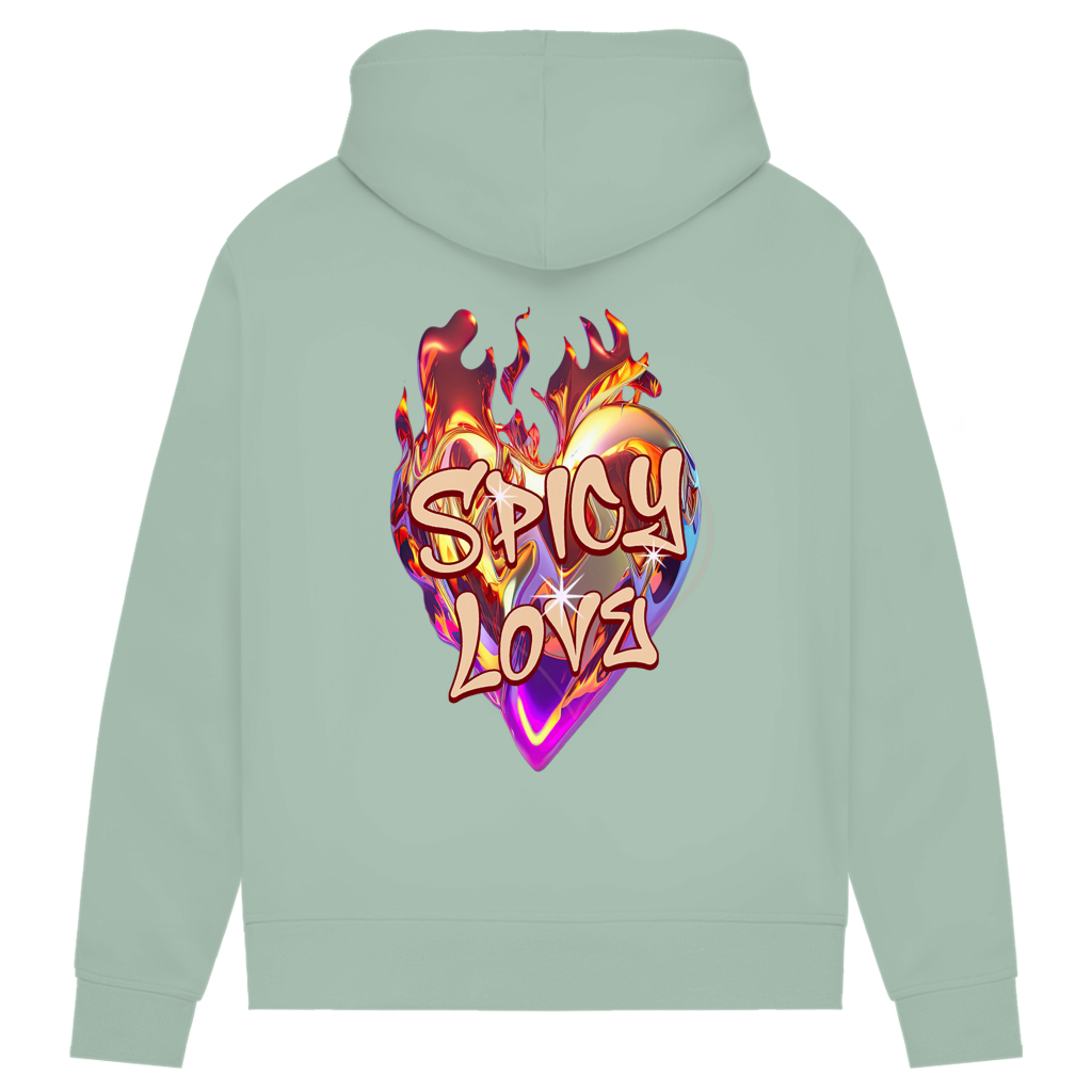 Spicy Love - Damen Premium Bio Hoodie