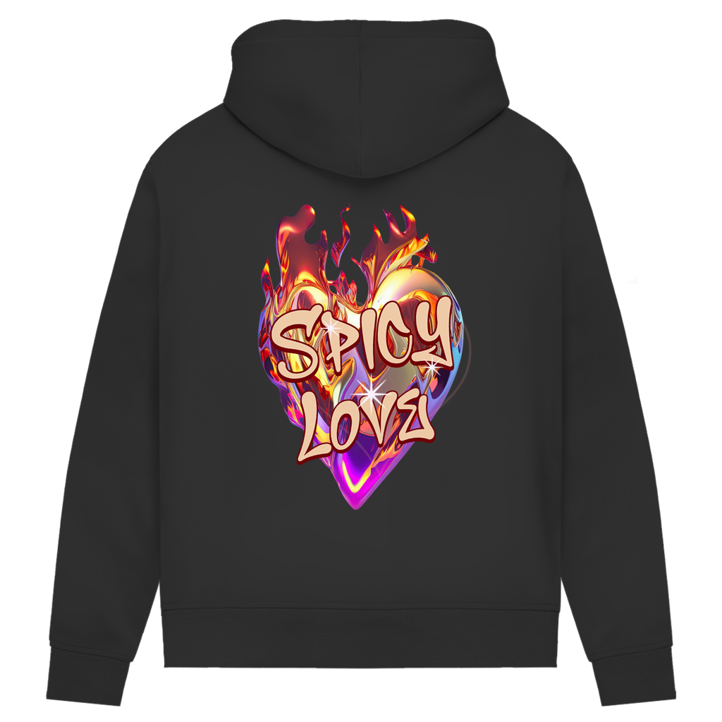 Spicy Love - Damen Premium Bio Hoodie